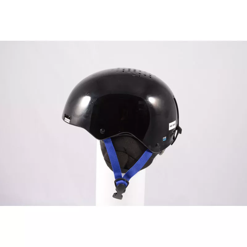 Skihelm/snowboardhelm SALOMON BRIGADE 2020, Black/dark Blue, Verstelbaar ( TOP Staat ) - Afbeelding 6