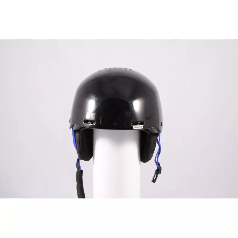Skihelm/snowboardhelm SALOMON BRIGADE 2020, Black/dark Blue, Verstelbaar ( TOP Staat ) - Afbeelding 8