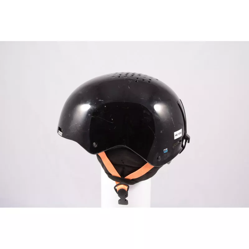 Skihelm/snowboardhelm SALOMON BRIGADE 2020, Black/orange, Verstelbaar ( TOP Staat ) - Afbeelding 6