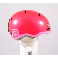 Skihelm/snowboardhelm SALOMON GROM GLOSSY 2020, Pink, Verstelbaar ( TOP Staat )