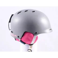 Skihelm/snowboardhelm SHRED HALF BRAIN, Grey/pink, Verstelbaar