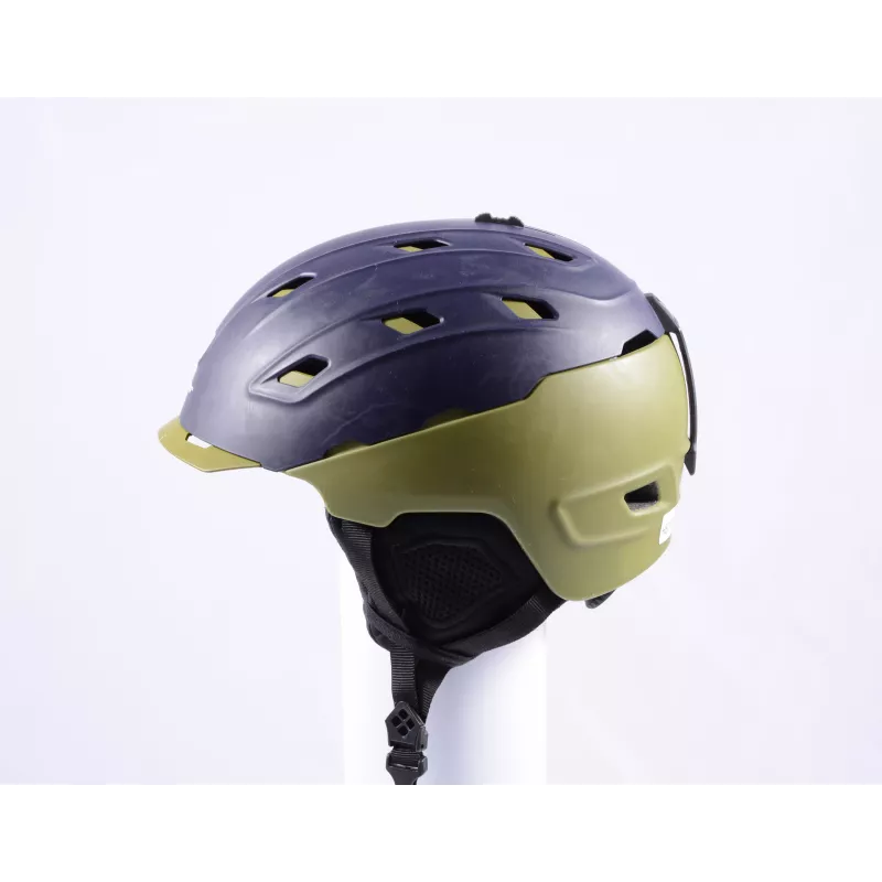 Skihelm/snowboardhelm SLOKKER BLUE/KHAKI, Verstelbaar - Afbeelding 5