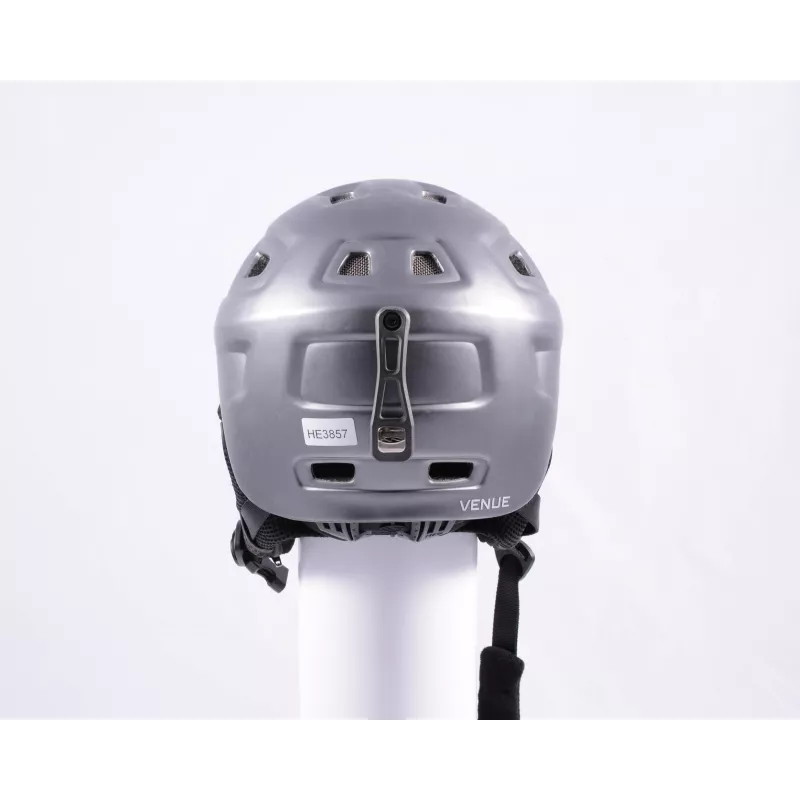 Skihelm/snowboardhelm SMITH VENUE, Grey Matte, Verstelbaar ( TOP Staat ) - Afbeelding 3