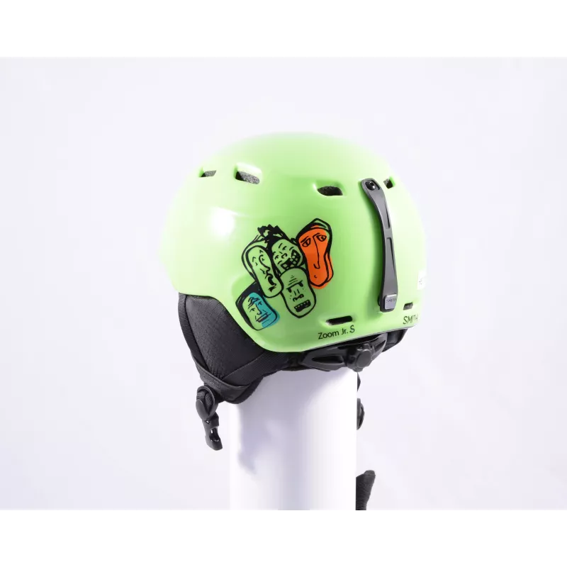 Skihelm/snowboardhelm SMITH ZOOM JR, Green, Verstelbaar - Afbeelding 4