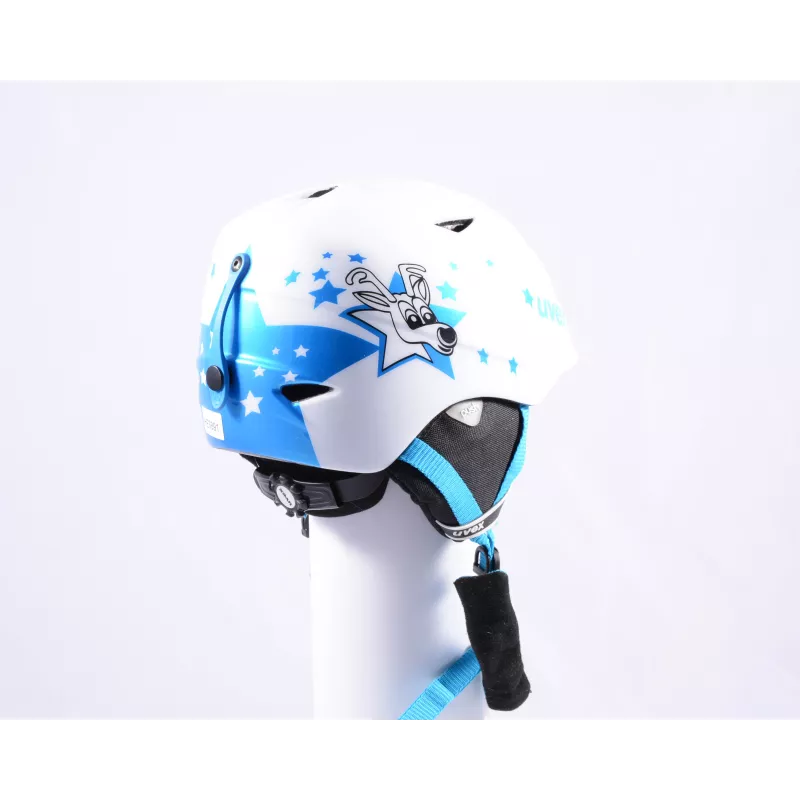 Skihelm/snowboardhelm UVEX AIRWING 2 BLUESTAR, White/blue, Verstelbaar - Afbeelding 2