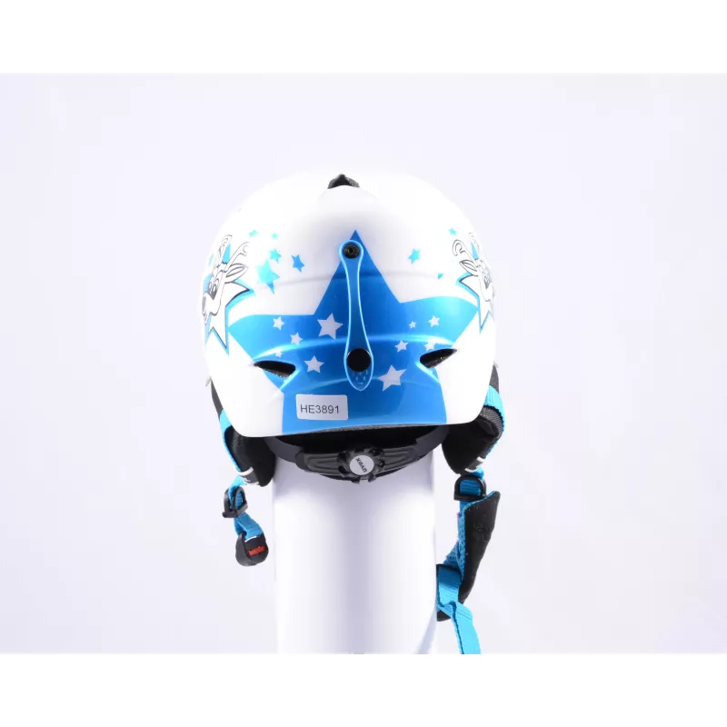 Skihelm/snowboardhelm UVEX AIRWING 2 BLUESTAR, White/blue, Verstelbaar - Afbeelding 3