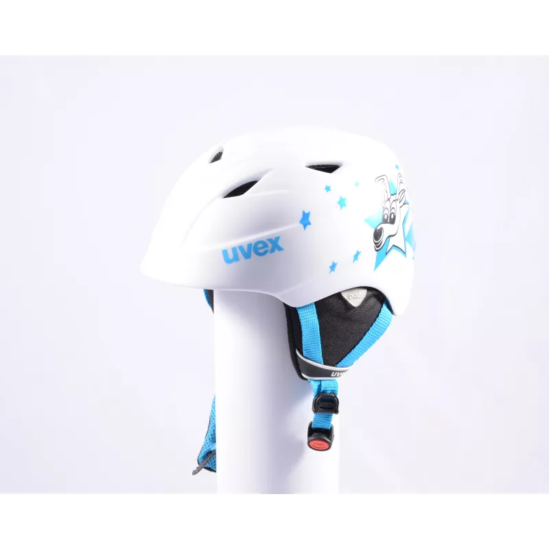 Skihelm/snowboardhelm UVEX AIRWING 2 BLUESTAR, White/blue, Verstelbaar - Afbeelding 6