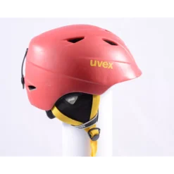 Skihelm/snowboardhelm UVEX AIRWING 2, Red Matte, Verstelbaar