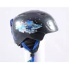 Skihelm/snowboardhelm UVEX MANIC BLACK SNOW DOG, Black/multicolour, Verstelbaar ( TOP Staat )