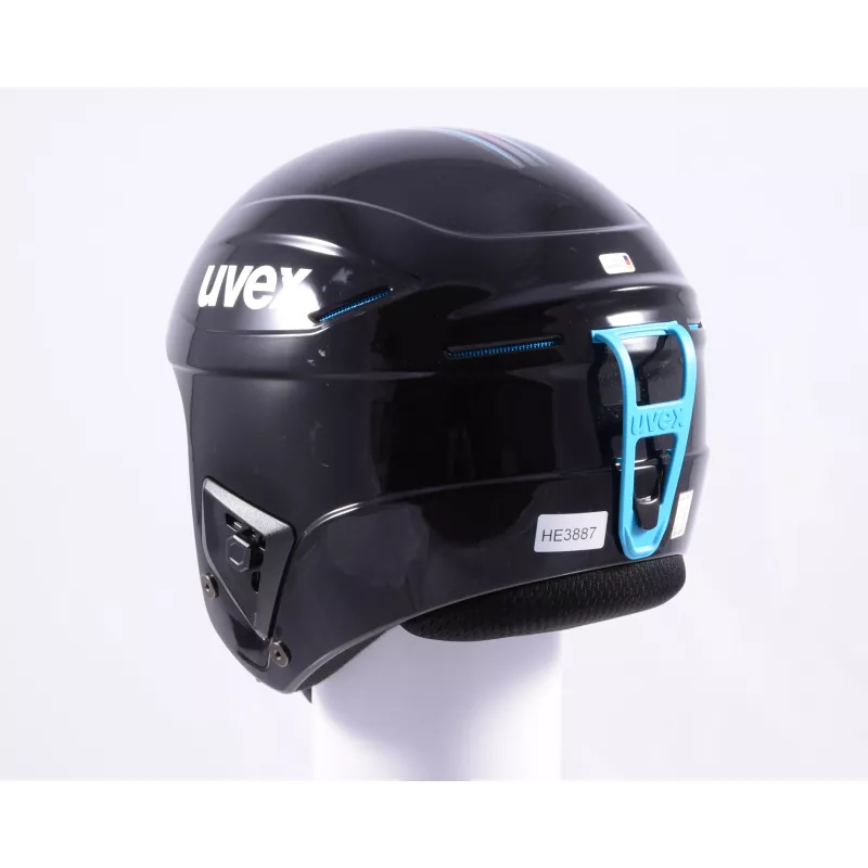 Skihelm/snowboardhelm UVEX RACE +, Black ( NIEUW ) - Afbeelding 4