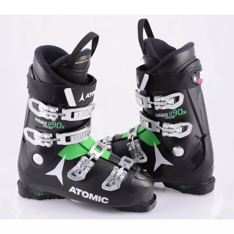 Skischoenen ATOMIC HAWX MAGNA R90 X 2019, Micro, Macro, EZ STEP-IN, BLACK/green