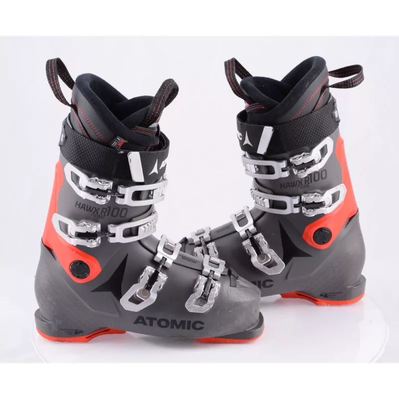 Skischoenen ATOMIC HAWX PRIME 100 R 2020 GREY/red, MEMORY FIT, 3D Bronze, 3M THINSULATE - Afbeelding 2