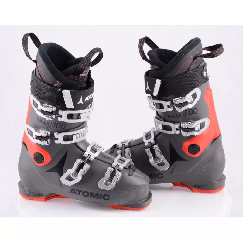 Skischoenen ATOMIC HAWX PRIME 100 R 2020 GREY/red, MEMORY FIT, 3D Bronze, 3M THINSULATE
