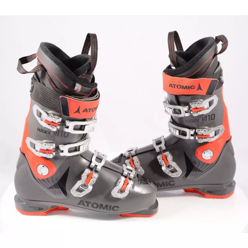 Skischoenen ATOMIC HAWX ULTRA 110 R 2020 GREY/red, MEMORY FIT, 3D Silver, 3M THINSULATE, Energy Backbone - Afbeelding 2