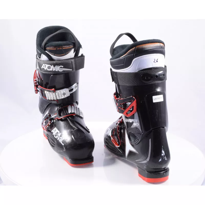 Skischoenen ATOMIC LIVE FIT 80, Navicular Pocket, Micro, Macro, BLACK/red ( TOP Staat ) - Afbeelding 5