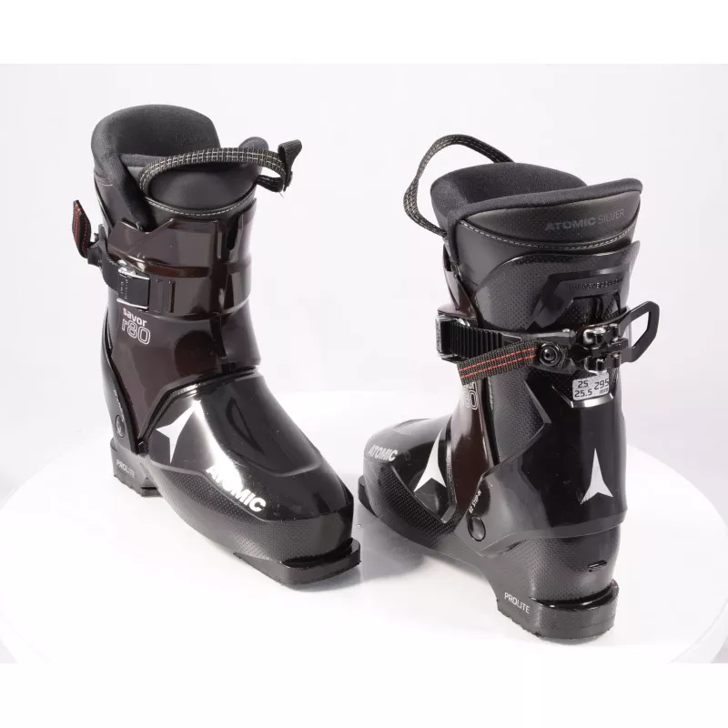 Skischoenen ATOMIC SAVOR R80 PROLITE 2020, Atomic Silver, EZ Step-in, Energy Backbone, Ratchet Buckle ( TOP Staat ) - Afbeelding 5