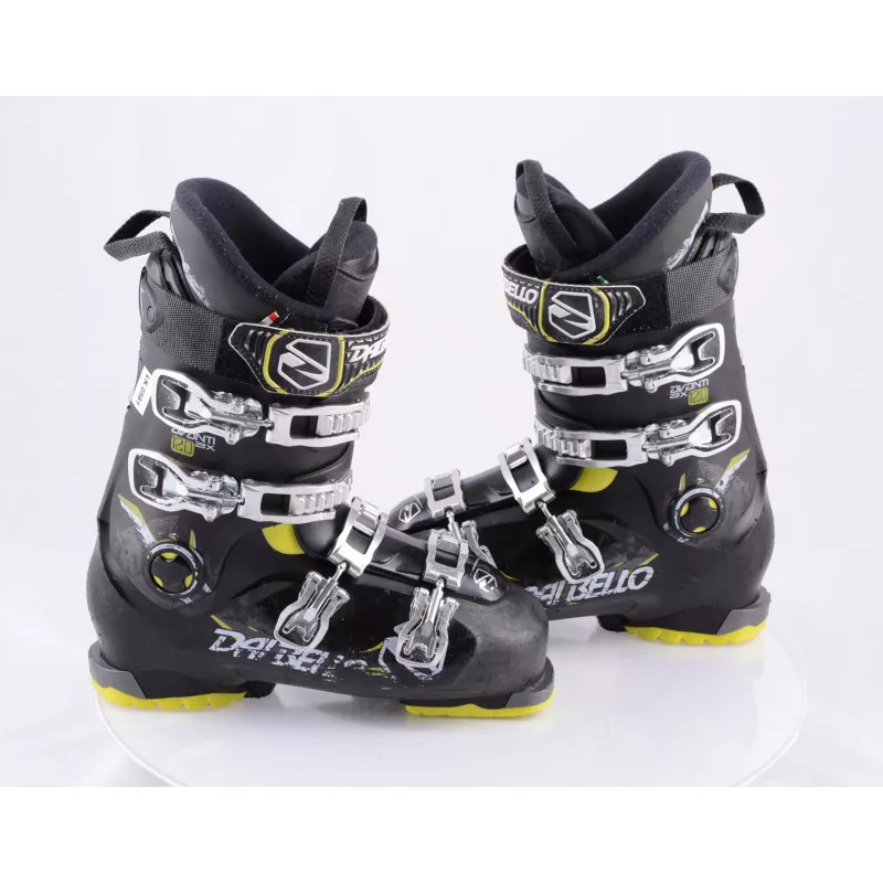 Skischoenen DALBELLO AVANTI 120 AX, Micro, Macro, SOFT/HARD System, BLACK/yellow - Afbeelding 2