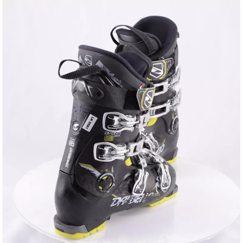 Skischoenen DALBELLO AVANTI 120 AX, Micro, Macro, SOFT/HARD System, BLACK/yellow - Afbeelding 3