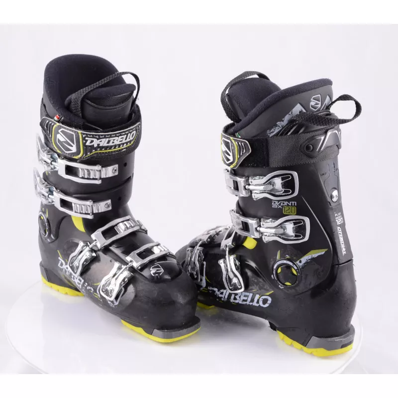 Skischoenen DALBELLO AVANTI 120 AX, Micro, Macro, SOFT/HARD System, BLACK/yellow - Afbeelding 5