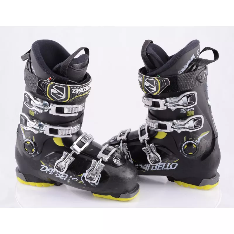 Skischoenen DALBELLO AVANTI 120 AX, Micro, Macro, SOFT/HARD System, BLACK/yellow
