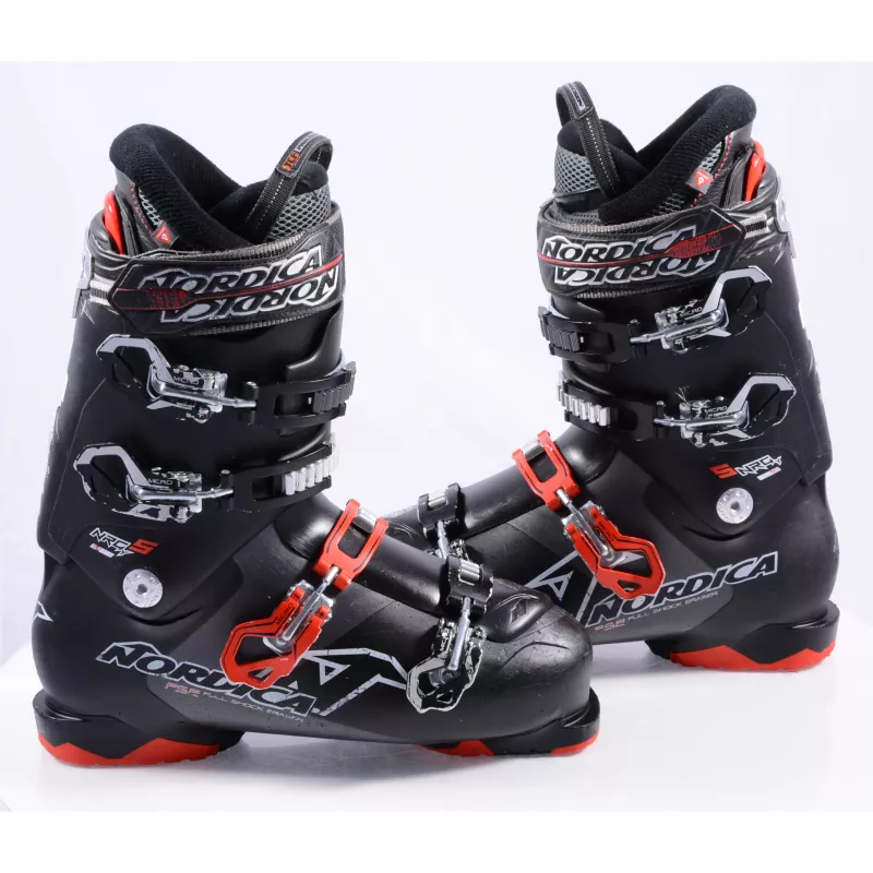 Skischoenen NORDICA NRGY 5, Full Shock Eraser, Primaloft, Flex Adj., Micro, Black/red - Afbeelding 2