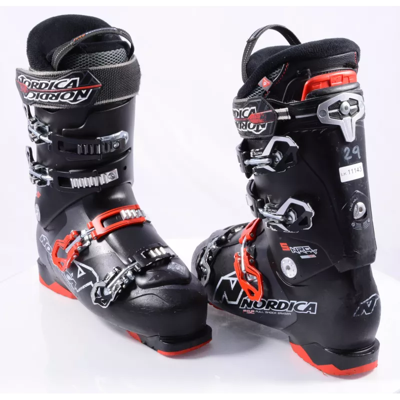 Skischoenen NORDICA NRGY 5, Full Shock Eraser, Primaloft, Flex Adj., Micro, Black/red - Afbeelding 7