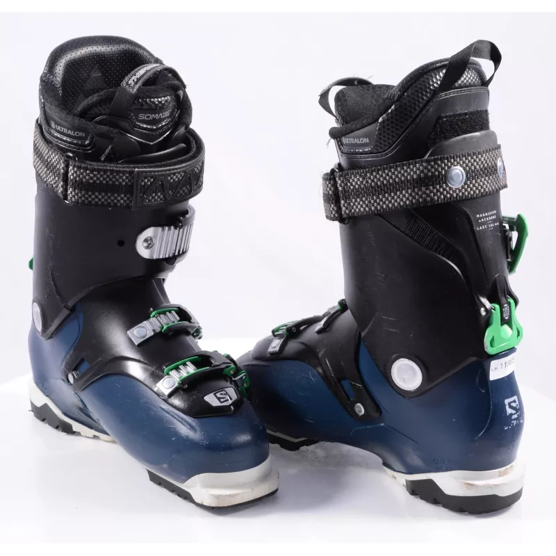 Skischoenen SALOMON QST ACCESS 80, SKI/WALK, Somatec, Thermo Shape, Micro, Macro, Dark Blue/green - Afbeelding 5