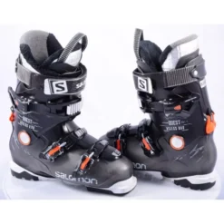 Skischoenen SALOMON QUEST ACCESS R80 BLACK/orange, Ratchet Buckle, SKI/WALK, Micro, Macro
