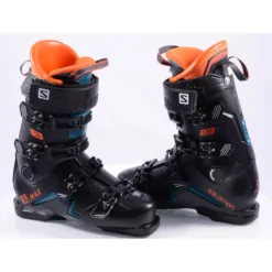 Skischoenen SALOMON S/MAX 120, Custom Shell HD, Coreframe, Sense Amplifier, BLACK/orange