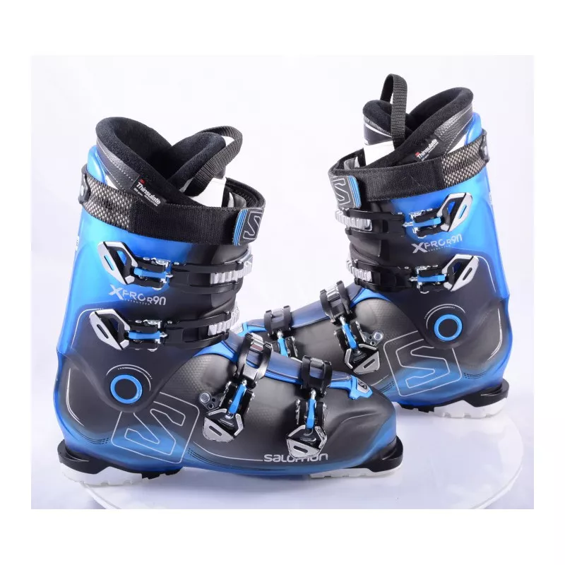 Skischoenen SALOMON X PRO R90 BLACK/blue, Energyzer 90, Oversized Pivot, My Custom Fit 3D, THINSULATE - Afbeelding 2
