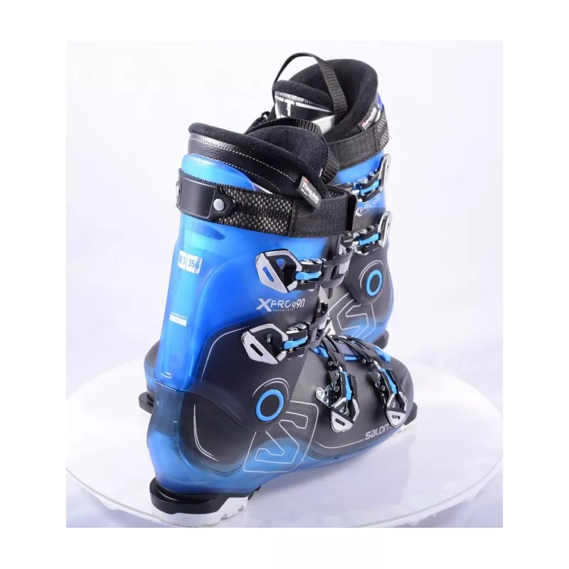 Skischoenen SALOMON X PRO R90 BLACK/blue, Energyzer 90, Oversized Pivot, My Custom Fit 3D, THINSULATE - Afbeelding 3