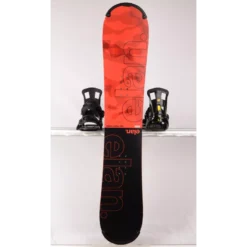 Snowboard ELAN EXPLORE ROCKER, Black/red, Woodcore, Carbon, Handmade, ALL Terrain, ROCKER