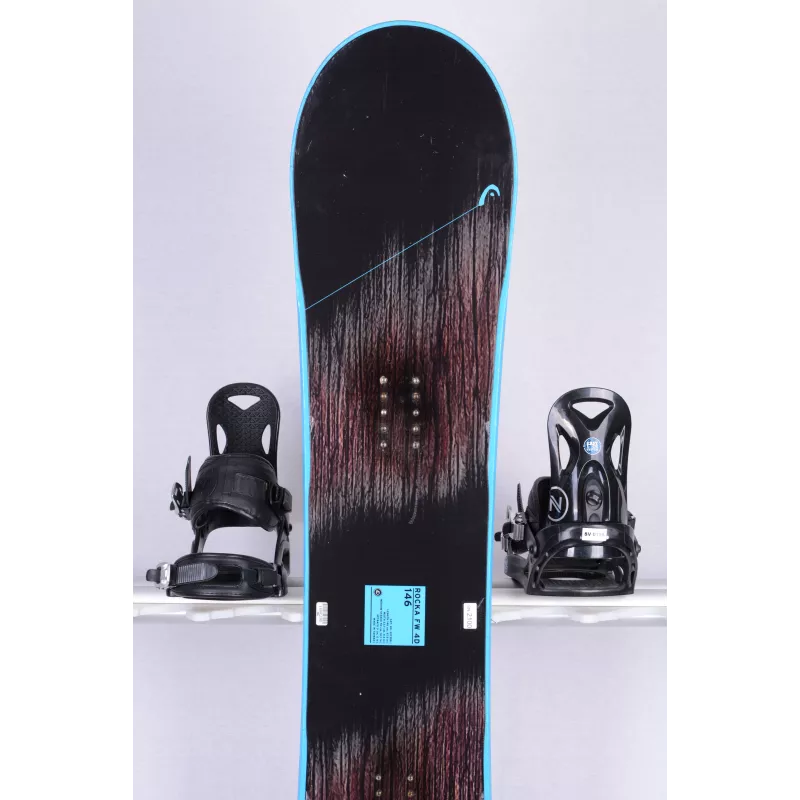 Snowboard HEAD ROCKA FW 4D 2019, BLACK/blue, Woodcore, Framewall, ROCKER - Afbeelding 2