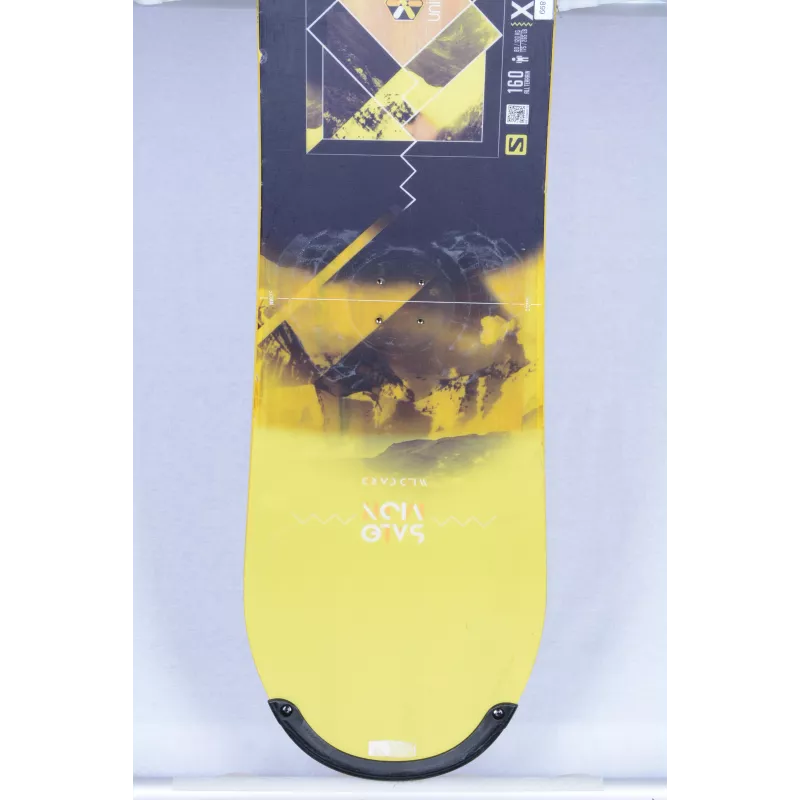 Snowboard SALOMON WILD CARD XL Unite, Black/yellow, ALL Terrain, Woodcore, ROCKER/flat - Afbeelding 3