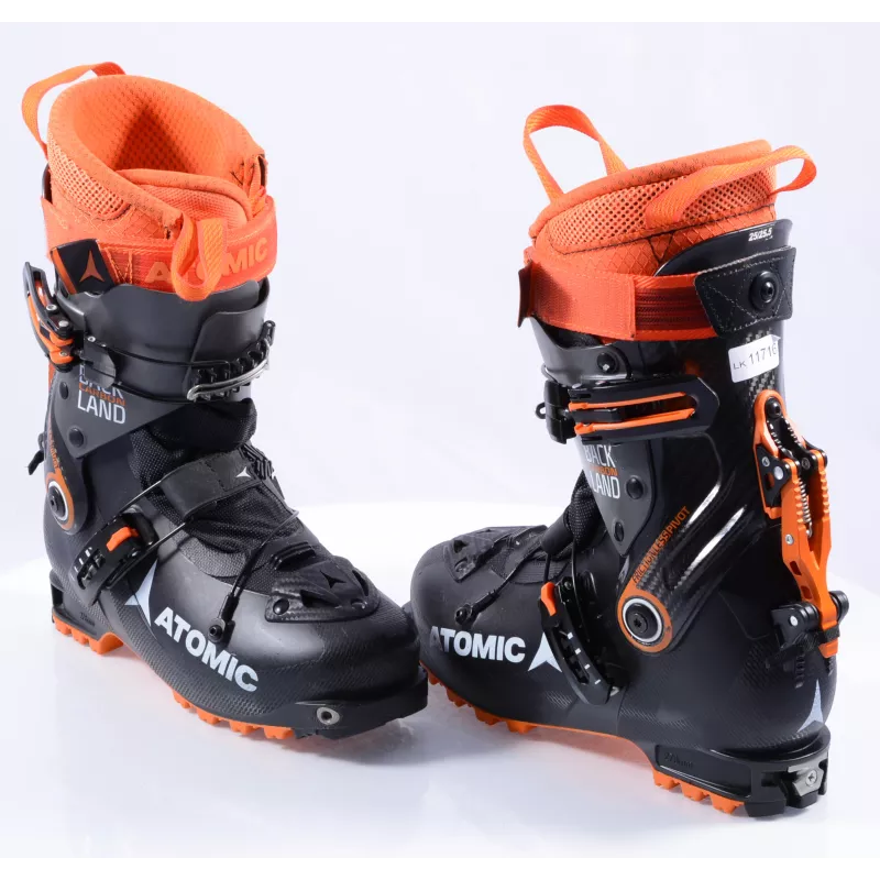 Toerski Skischoenen ATOMIC BACKLAND CARBON 2019, TLT, FRICTIONLESS PIVOT, FREE/LOCK SYSTEM 2.0, QUICK CLICK TONGUES ( Zoals NIEUW ) - Afbeelding 7