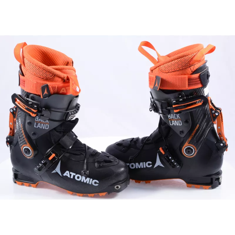 Toerski Skischoenen ATOMIC BACKLAND CARBON 2019, TLT, FRICTIONLESS PIVOT, FREE/LOCK SYSTEM 2.0, QUICK CLICK TONGUES ( Zoals NIEUW )