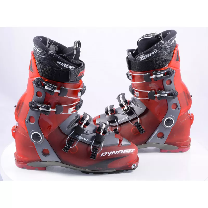 Toerski Skischoenen DYNAFIT ZZERO 4U, TLT, Dynagrip Ultralight, Power Stringer, Micro, Red/grey - Afbeelding 2