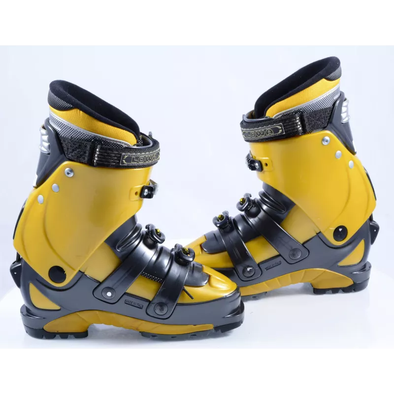 Toerski Skischoenen LOWA STRUKTURA EVO, Ski/walk, Micro, Gore-tex, Yellow/black ( Zoals NIEUW ) - Afbeelding 6
