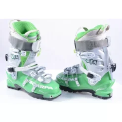 Toerski Skischoenen SCARPA GEA GREEN, SKI/WALK, TLT, Micro System, Axial Alpine Technology, Canting ( Zoals NIEUW )