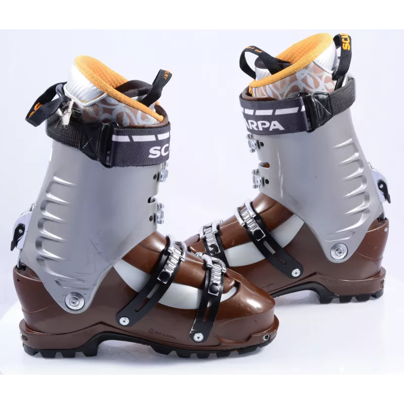 Toerski Skischoenen SCARPA MOBE, SKI/WALK, TLT, Vibram, Intuition, Canting, Micro, Brown/grey - Afbeelding 6